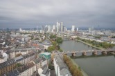 Archived image Webcam Panoramic View over to the Skyline of Frankfurt 09:00