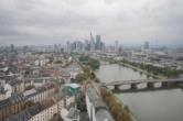 Archived image Webcam Panoramic View over to the Skyline of Frankfurt 13:00