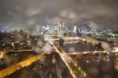 Archived image Webcam Panoramic View over to the Skyline of Frankfurt 05:00