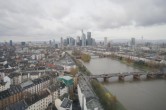 Archived image Webcam Panoramic View over to the Skyline of Frankfurt 09:00