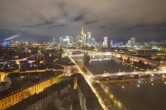 Archived image Webcam Panoramic View over to the Skyline of Frankfurt 03:00