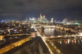 Archiv Foto Webcam Panoramablick auf die Skyline Frankfurt 23:00