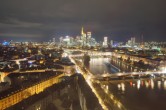 Archiv Foto Webcam Panoramablick auf die Skyline Frankfurt 01:00