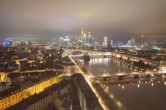 Archived image Webcam Panoramic View over to the Skyline of Frankfurt 05:00