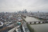 Archived image Webcam Panoramic View over to the Skyline of Frankfurt 09:00