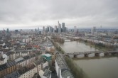 Archived image Webcam Panoramic View over to the Skyline of Frankfurt 13:00