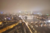 Archived image Webcam Panoramic View over to the Skyline of Frankfurt 01:00