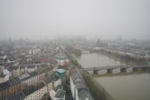 Archived image Webcam Panoramic View over to the Skyline of Frankfurt 13:00