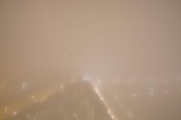 Archived image Webcam Panoramic View over to the Skyline of Frankfurt 23:00