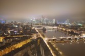 Archiv Foto Webcam Panoramablick auf die Skyline Frankfurt 23:00