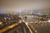 Archiv Foto Webcam Panoramablick auf die Skyline Frankfurt 01:00