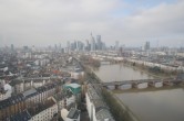 Archived image Webcam Panoramic View over to the Skyline of Frankfurt 11:00