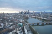 Archived image Webcam Panoramic View over to the Skyline of Frankfurt 15:00