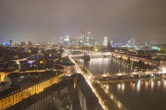 Archived image Webcam Panoramic View over to the Skyline of Frankfurt 01:00