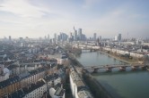 Archiv Foto Webcam Panoramablick auf die Skyline Frankfurt 13:00