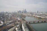 Archived image Webcam Panoramic View over to the Skyline of Frankfurt 11:00