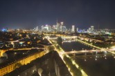 Archiv Foto Webcam Panoramablick auf die Skyline Frankfurt 03:00