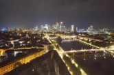 Archiv Foto Webcam Panoramablick auf die Skyline Frankfurt 01:00