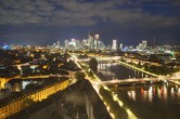 Archiv Foto Webcam Panoramablick auf die Skyline Frankfurt 03:00