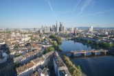 Archiv Foto Webcam Panoramablick auf die Skyline Frankfurt 06:00