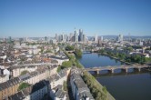 Archiv Foto Webcam Panoramablick auf die Skyline Frankfurt 07:00