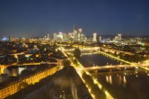 Archiv Foto Webcam Panoramablick auf die Skyline Frankfurt 03:00