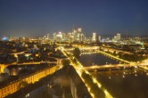 Archiv Foto Webcam Panoramablick auf die Skyline Frankfurt 03:00