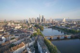 Archiv Foto Webcam Panoramablick auf die Skyline Frankfurt 05:00
