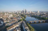 Archived image Webcam Panoramic View over to the Skyline of Frankfurt 06:00