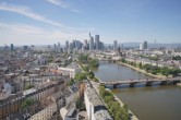 Archived image Webcam Panoramic View over to the Skyline of Frankfurt 13:00