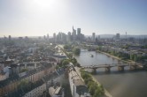 Archived image Webcam Panoramic View over to the Skyline of Frankfurt 17:00