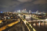 Archived image Webcam Panoramic View over to the Skyline of Frankfurt 18:00