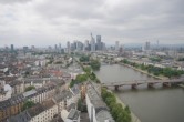 Archived image Webcam Panoramic View over to the Skyline of Frankfurt 13:00