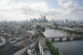 Archived image Webcam Panoramic View over to the Skyline of Frankfurt 15:00