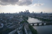 Archived image Webcam Panoramic View over to the Skyline of Frankfurt 17:00