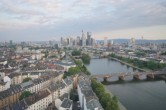 Archived image Webcam Panoramic View over to the Skyline of Frankfurt 05:00