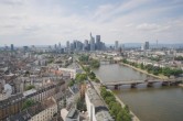 Archived image Webcam Panoramic View over to the Skyline of Frankfurt 13:00