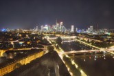 Archiv Foto Webcam Panoramablick auf die Skyline Frankfurt 01:00