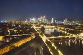 Archiv Foto Webcam Panoramablick auf die Skyline Frankfurt 03:00