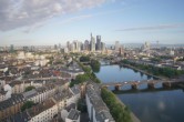 Archiv Foto Webcam Panoramablick auf die Skyline Frankfurt 06:00