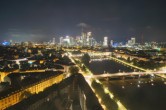 Archiv Foto Webcam Panoramablick auf die Skyline Frankfurt 01:00
