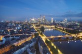 Archiv Foto Webcam Panoramablick auf die Skyline Frankfurt 03:00