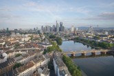 Archiv Foto Webcam Panoramablick auf die Skyline Frankfurt 06:00