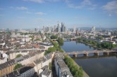 Archiv Foto Webcam Panoramablick auf die Skyline Frankfurt 07:00
