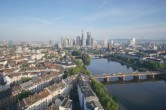 Archiv Foto Webcam Panoramablick auf die Skyline Frankfurt 06:00