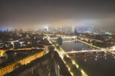 Archiv Foto Webcam Panoramablick auf die Skyline Frankfurt 01:00