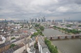 Archived image Webcam Panoramic View over to the Skyline of Frankfurt 11:00