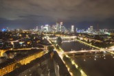 Archiv Foto Webcam Panoramablick auf die Skyline Frankfurt 23:00