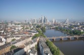 Archiv Foto Webcam Panoramablick auf die Skyline Frankfurt 07:00
