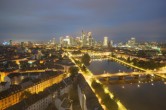 Archiv Foto Webcam Panoramablick auf die Skyline Frankfurt 03:00